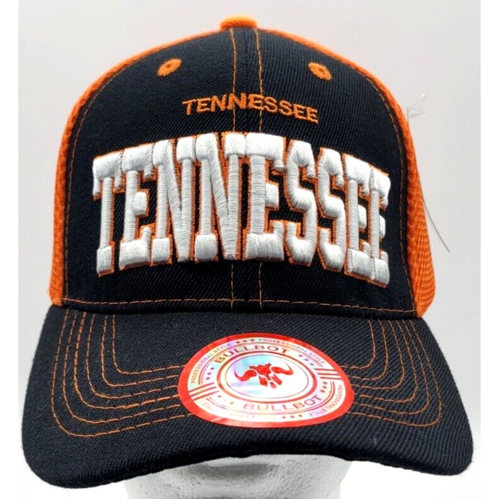 TENNESSEE HAT CAP ONE SIZE TRUCKER CAP BULLBOT MENS ONE SIZE NEW WITH TAG